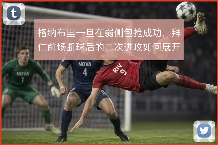 格纳布里一旦在弱侧包抢成功,拜仁前场断球后的二次进攻如何展开